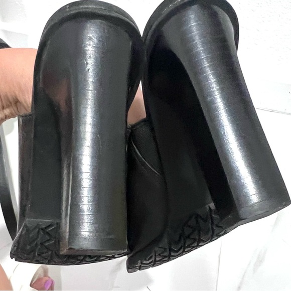 Amanda Smith Phoenix high heels Black Ankle mules 9 - Picture 6 of 10